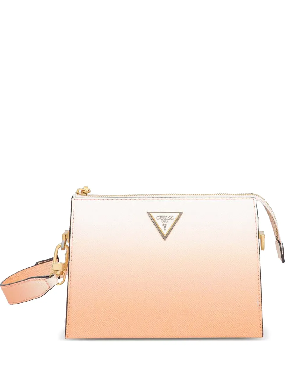 Guess Usa Lossie Shoulder Bag In Orange