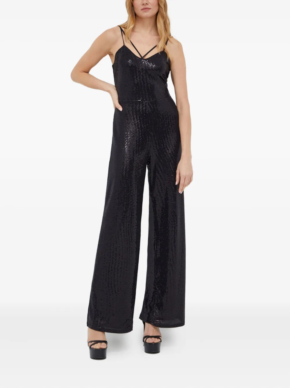 GUESS USA sequin strap jumpsuit | Full Length | Image 2