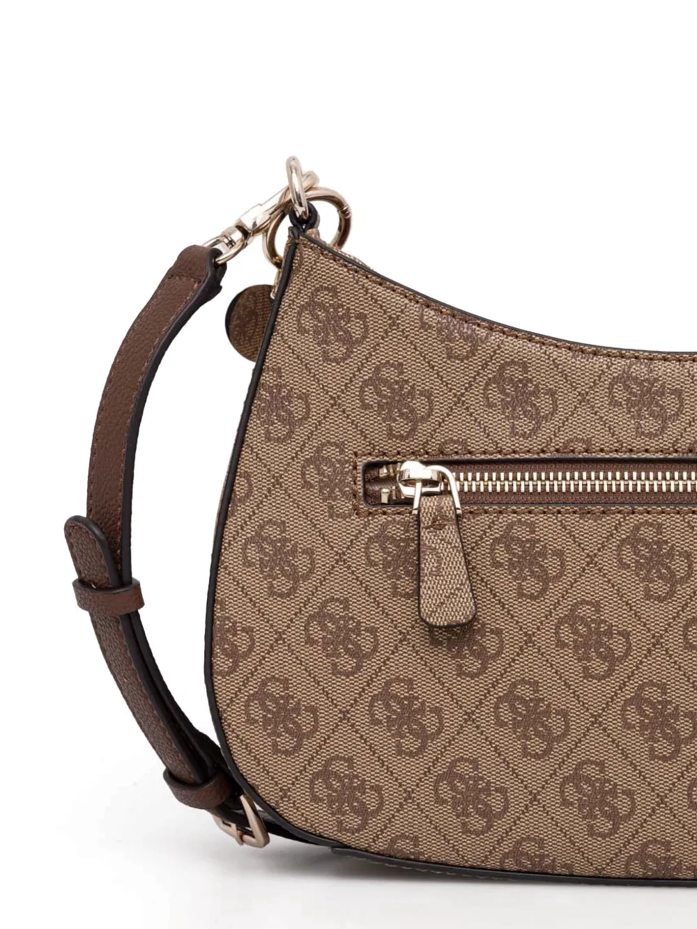 GUESS USA Noelle schoudertas Beige
