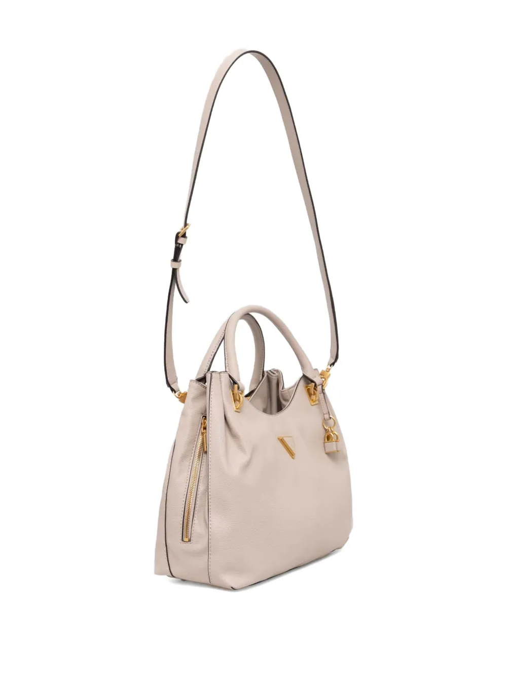Guess Usa Padlock Detail Tote Bag In Gold