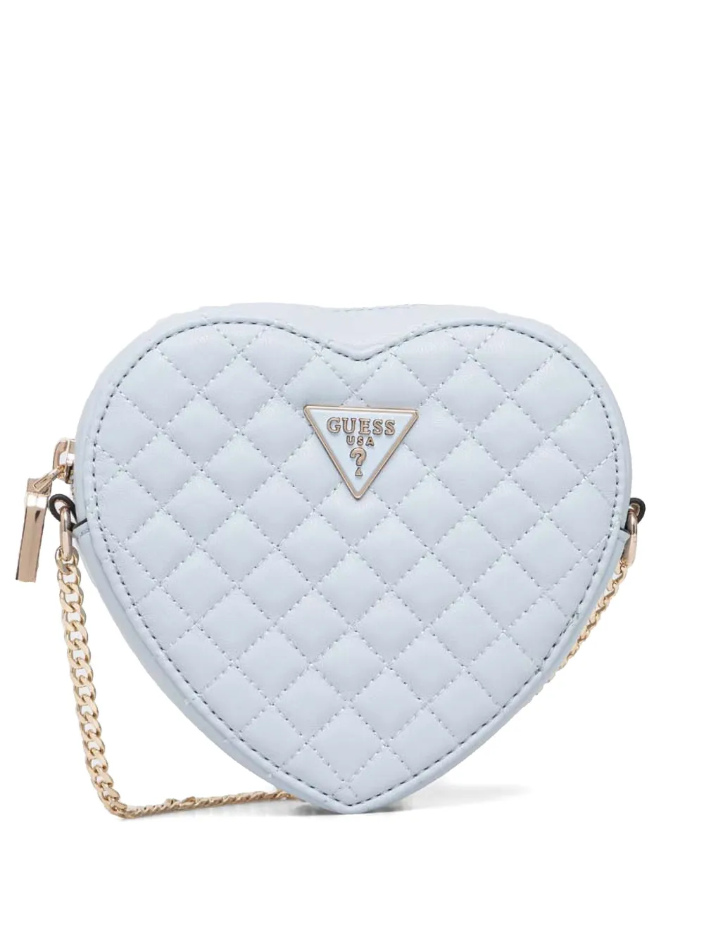 GUESS USA Crossbodytas met logoplakkaat Blauw