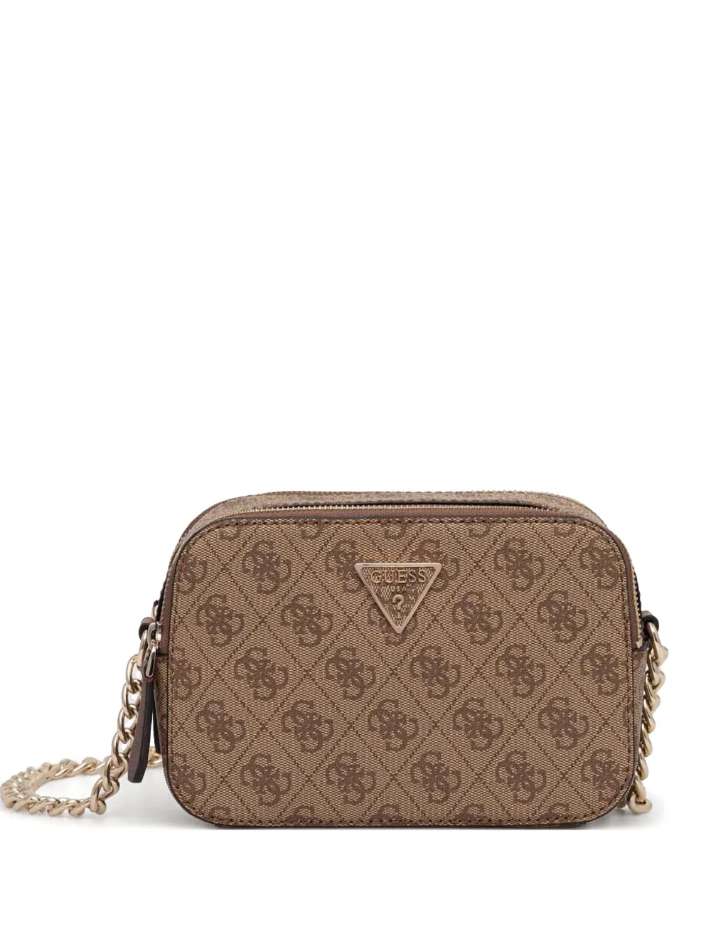 GUESS USA Noelle サッチェルバッグ - ブラウン GUESS USA Noelle サッチェルバッグ - ブラウン