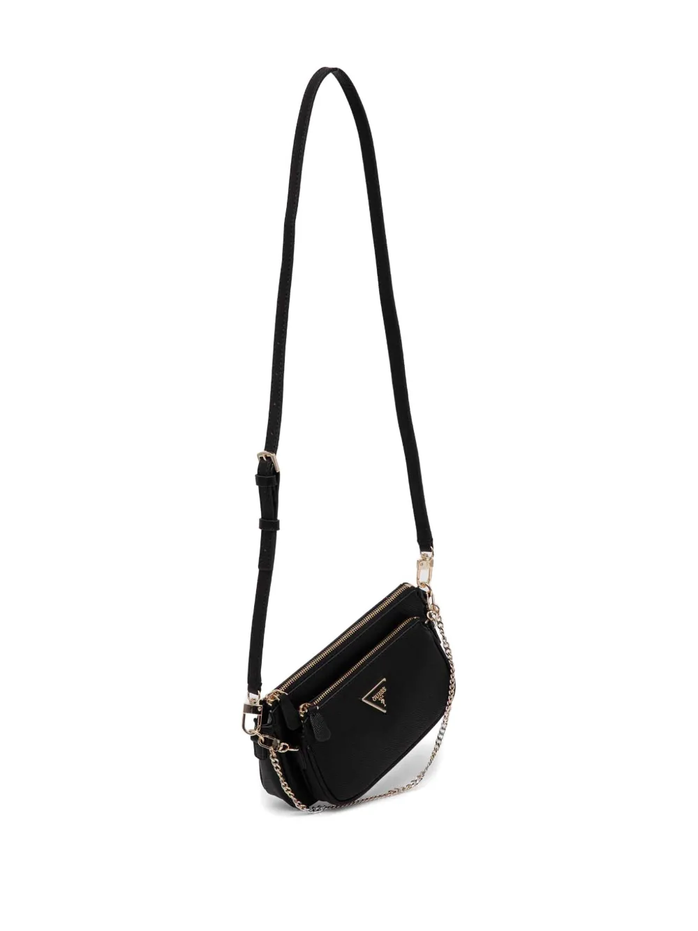 GUESS USA Crossbodytas met logoplakkaat Zwart