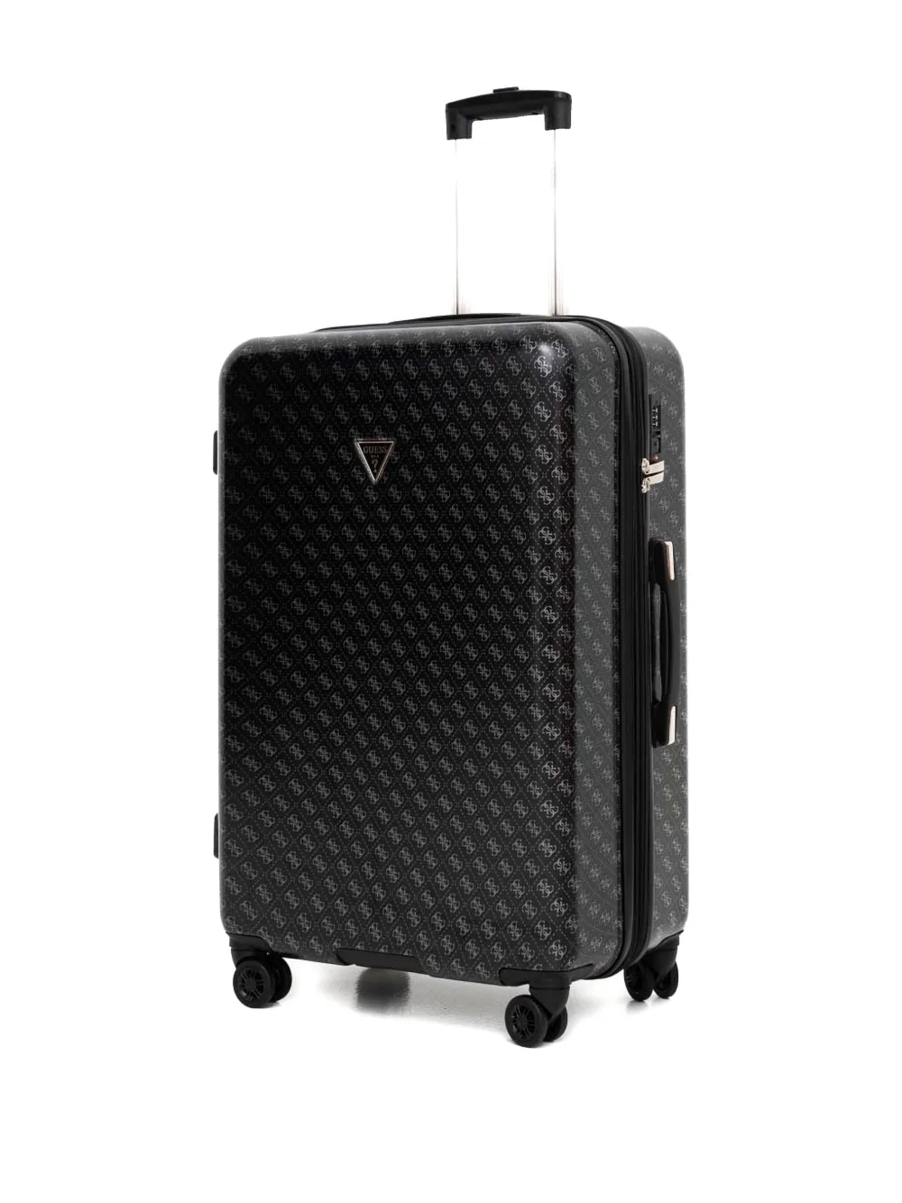 Guess Usa Jesco Trolley Suitcase In Black