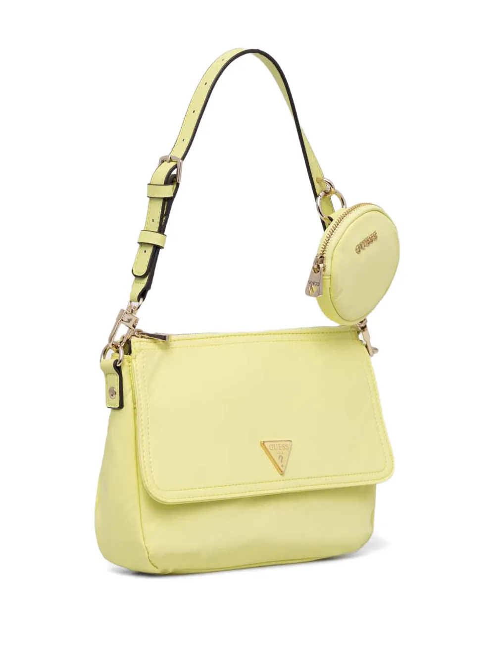 GUESS USA Crossbodytas met logoplakkaat Geel
