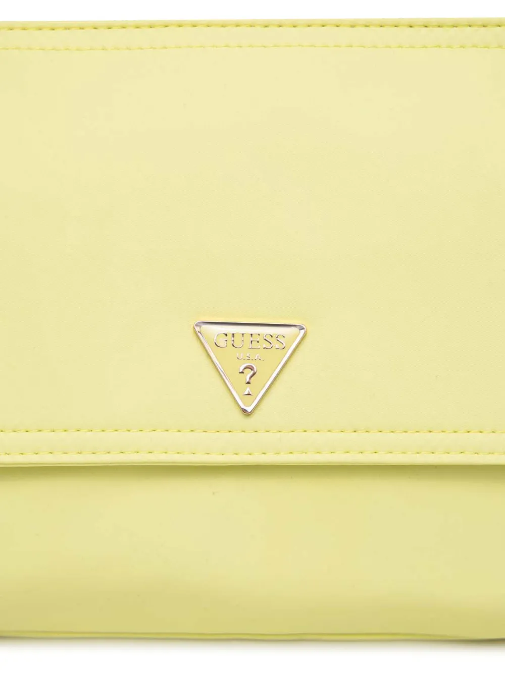 GUESS USA Crossbodytas met logoplakkaat Geel