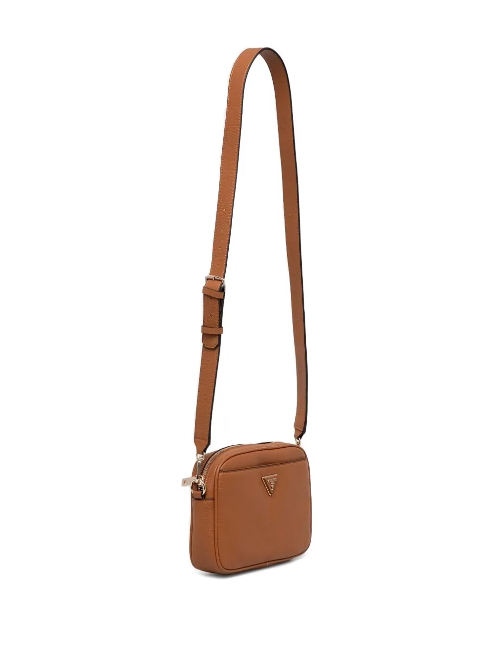 GUESS USA Crossbodytas met logoplakkaat Bruin