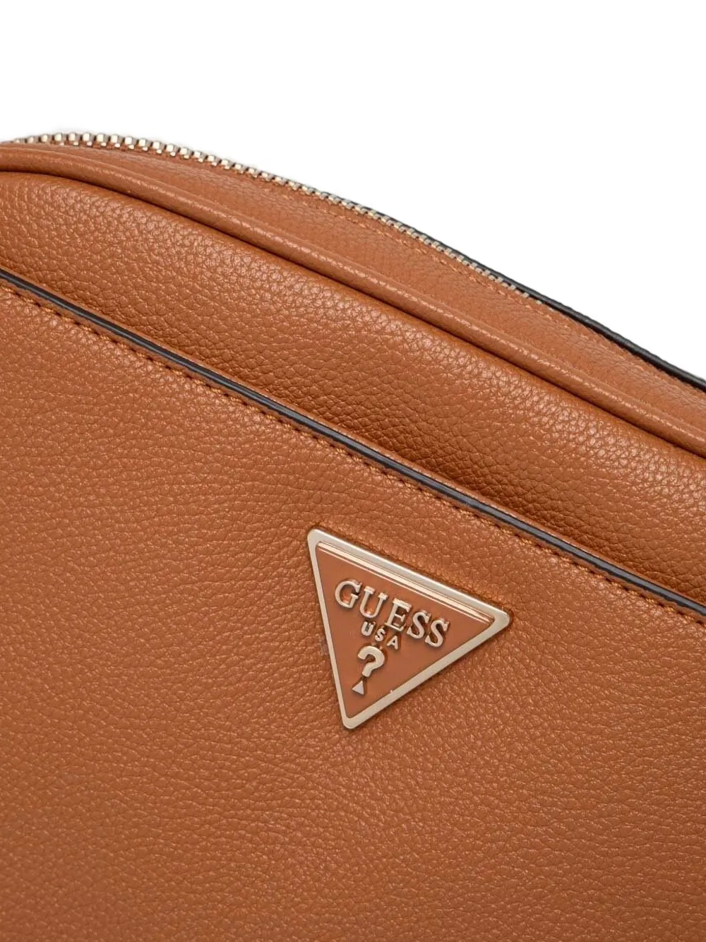 GUESS USA Crossbodytas met logoplakkaat Bruin