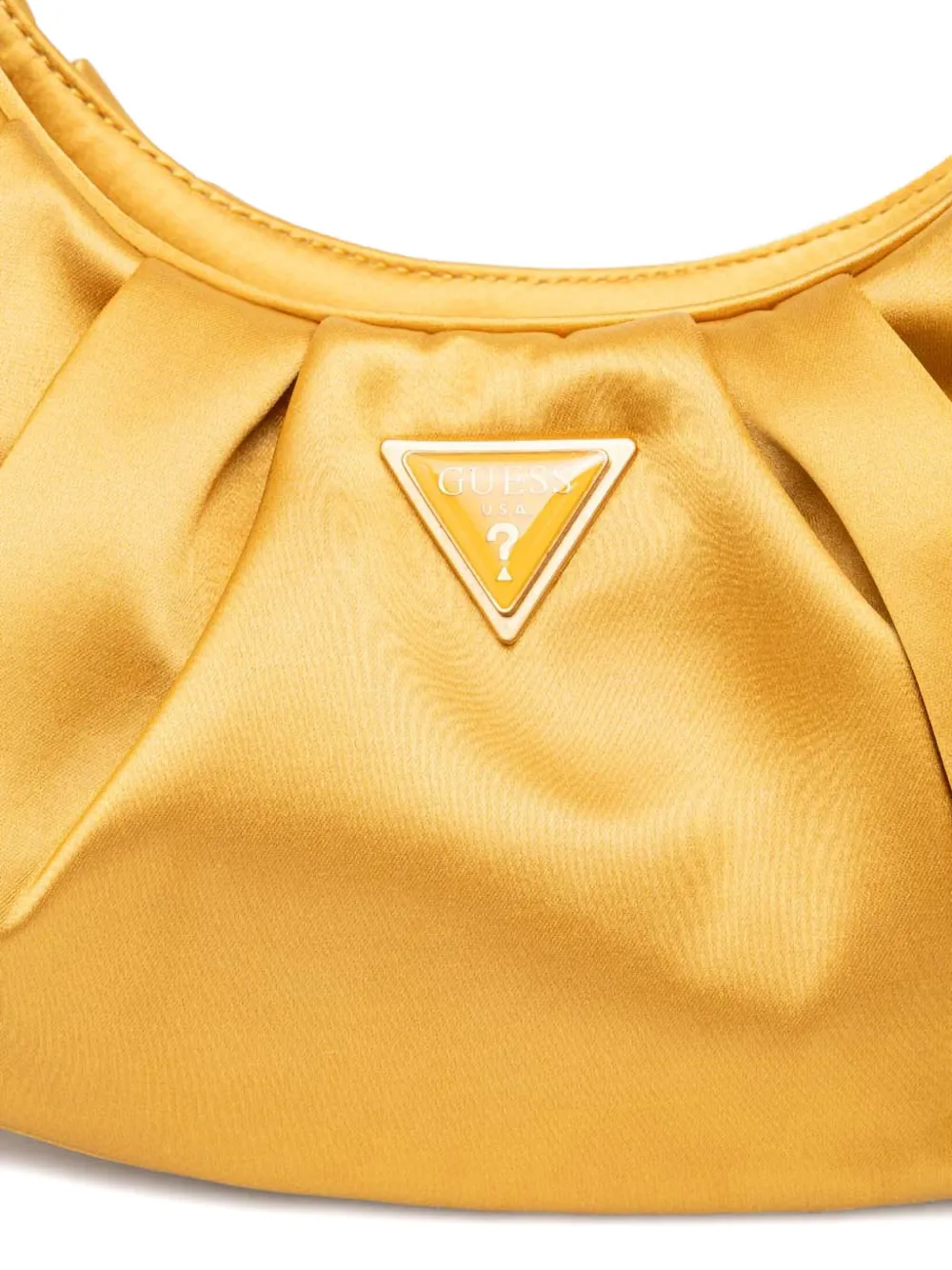 GUESS USA Schoudertas met logoplakkaat Geel