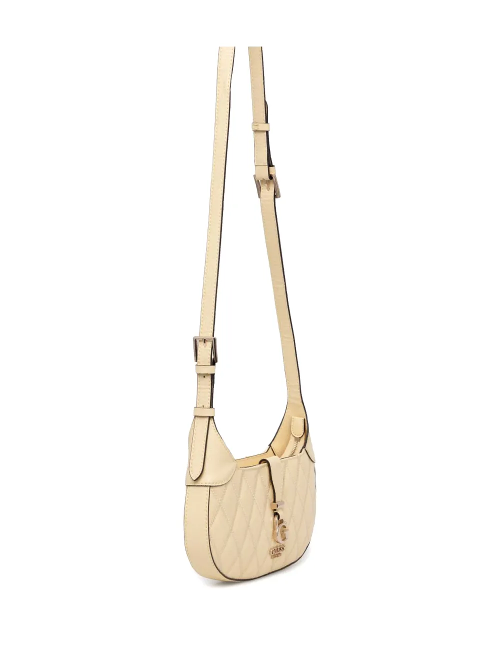 GUESS USA Crossbodytas met logoplakkaat Geel