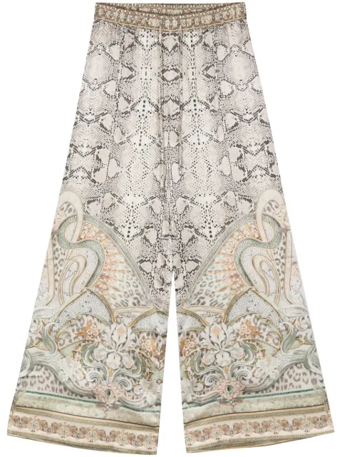 Camilla Tower Tales silk trousers