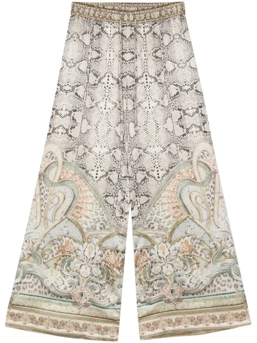 Pantalon Tower Tales en soie - Camilla - Modalova