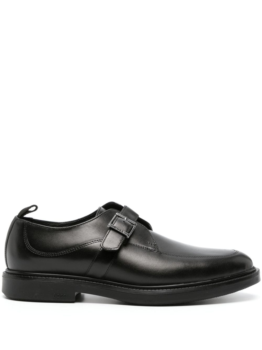 Hugo Boss Larry Leather Oxford Shoes In Black