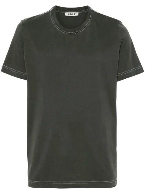 CDLP contrast-stitching midweight T-shirt