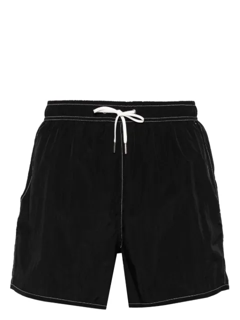 CDLP contrast-stitching swim shorts