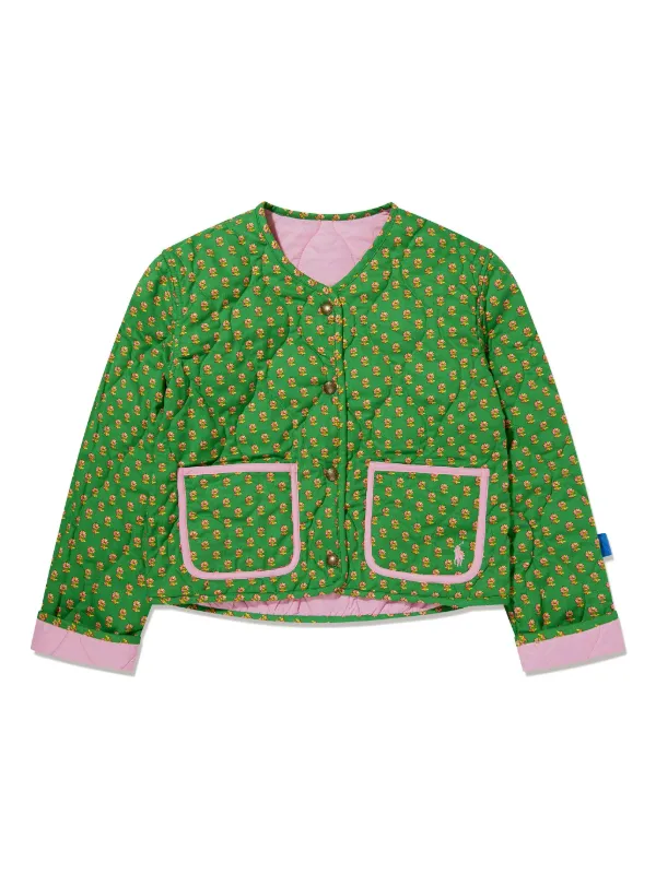 POLO RALPH LAUREN KIDS Reversible Quilted Jacket Pink FARFETCH TR