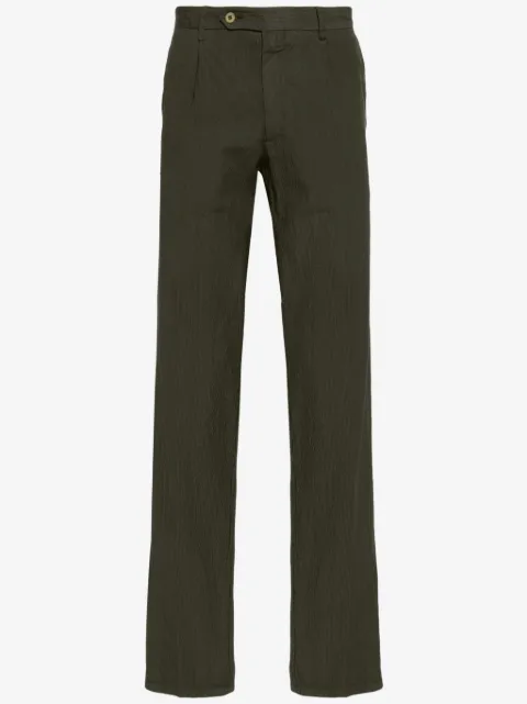 Rota striped seersucker trousers