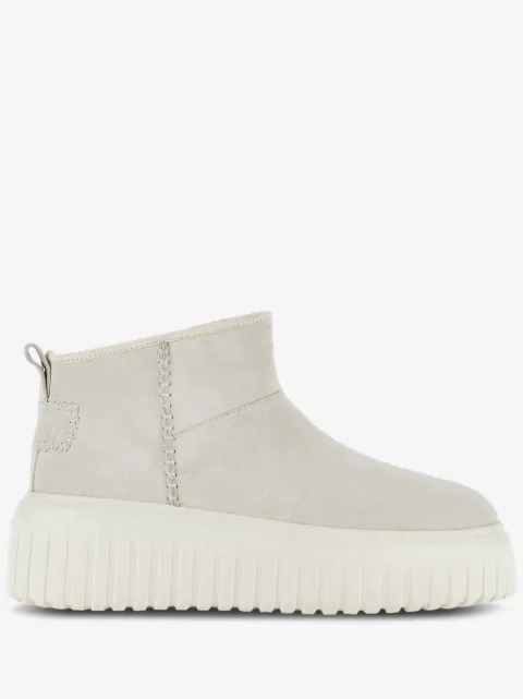 Hogan Basso logo-print boots 