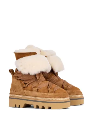 ショートブーツ・ブーティ HOGAN Woman Flat ankle boots Hazel HXW6450FF90BTM S410 Hogan Leather heeled ankle boots | Women's Shoes | Vitkac