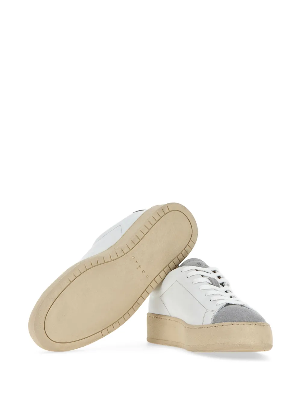 Hogan H672 leren sneakers Wit