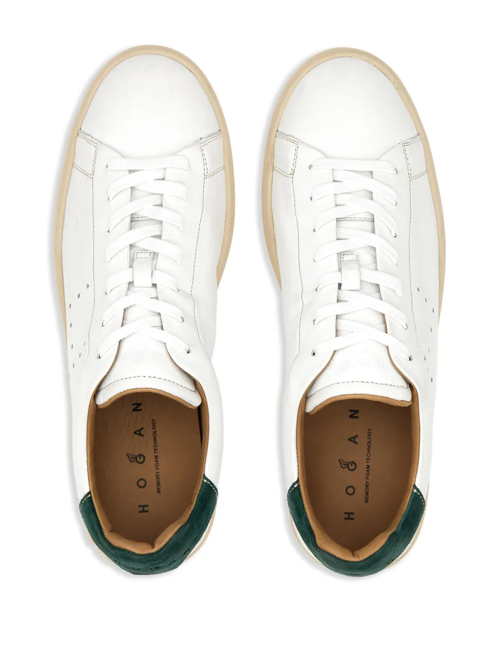 Hogan H672 leather low-top sneakers White