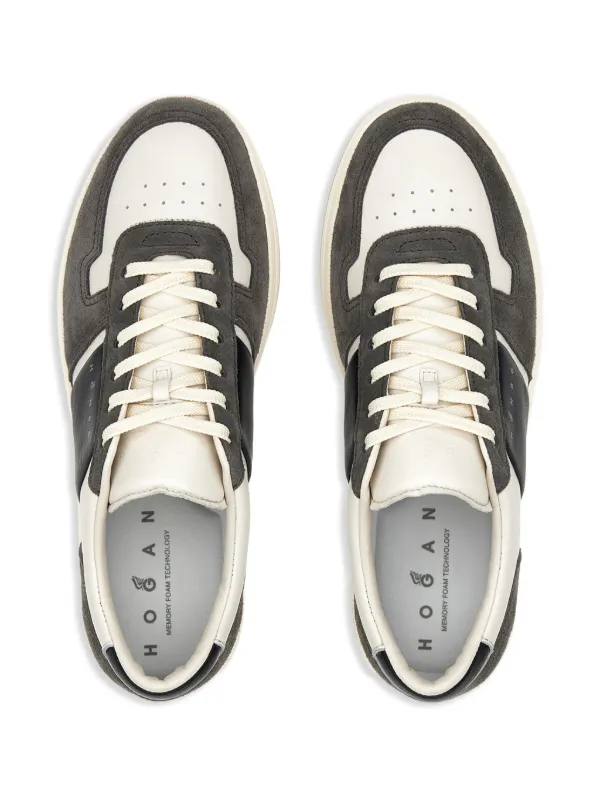 スニーカー HOGAN H668 Sneakers - Hogan - Leather - White Hogan H668 sneakers for Men - White in UAE | Level Shoes