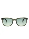 Moscot Shiddock square-frame sunglasses - Green