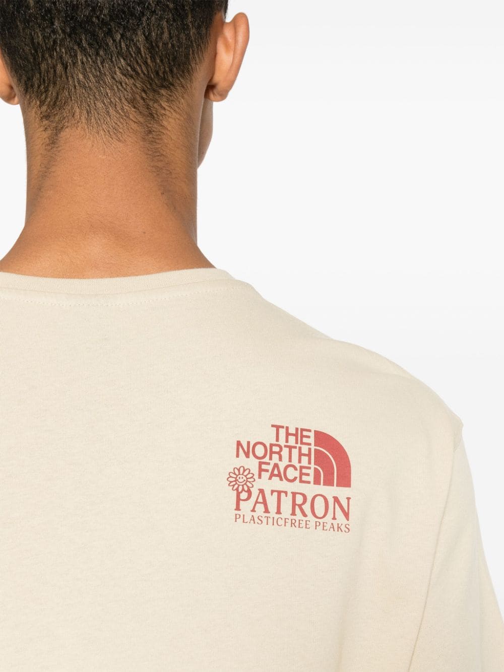The North Face x Patron Nature katoenen T-shirt Beige