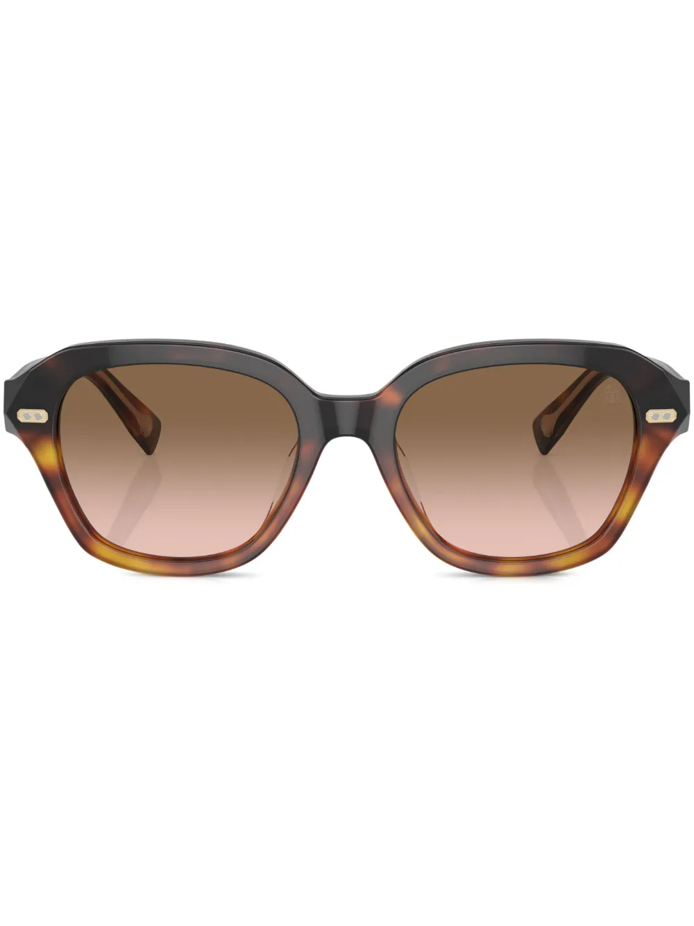 Brunello Cucinelli Bc4004s Round-frame Sunglasses In Multi