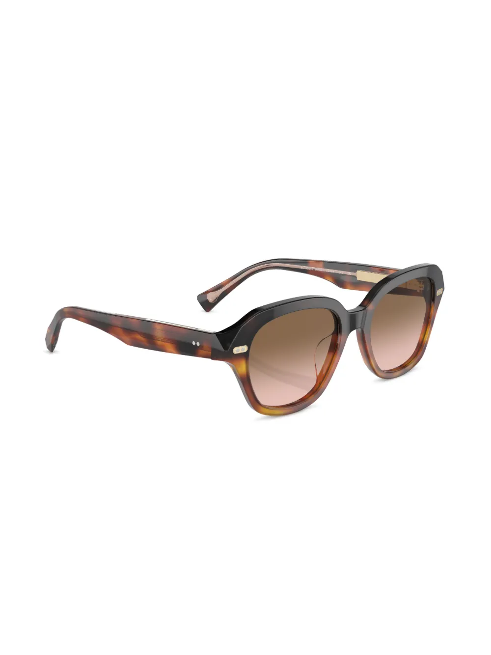 Brunello Cucinelli Bc4004s Round-frame Sunglasses In Multi