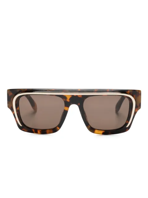 Palm Angels Eyewear Salton Sonnenbrille mit eckigem Gestell