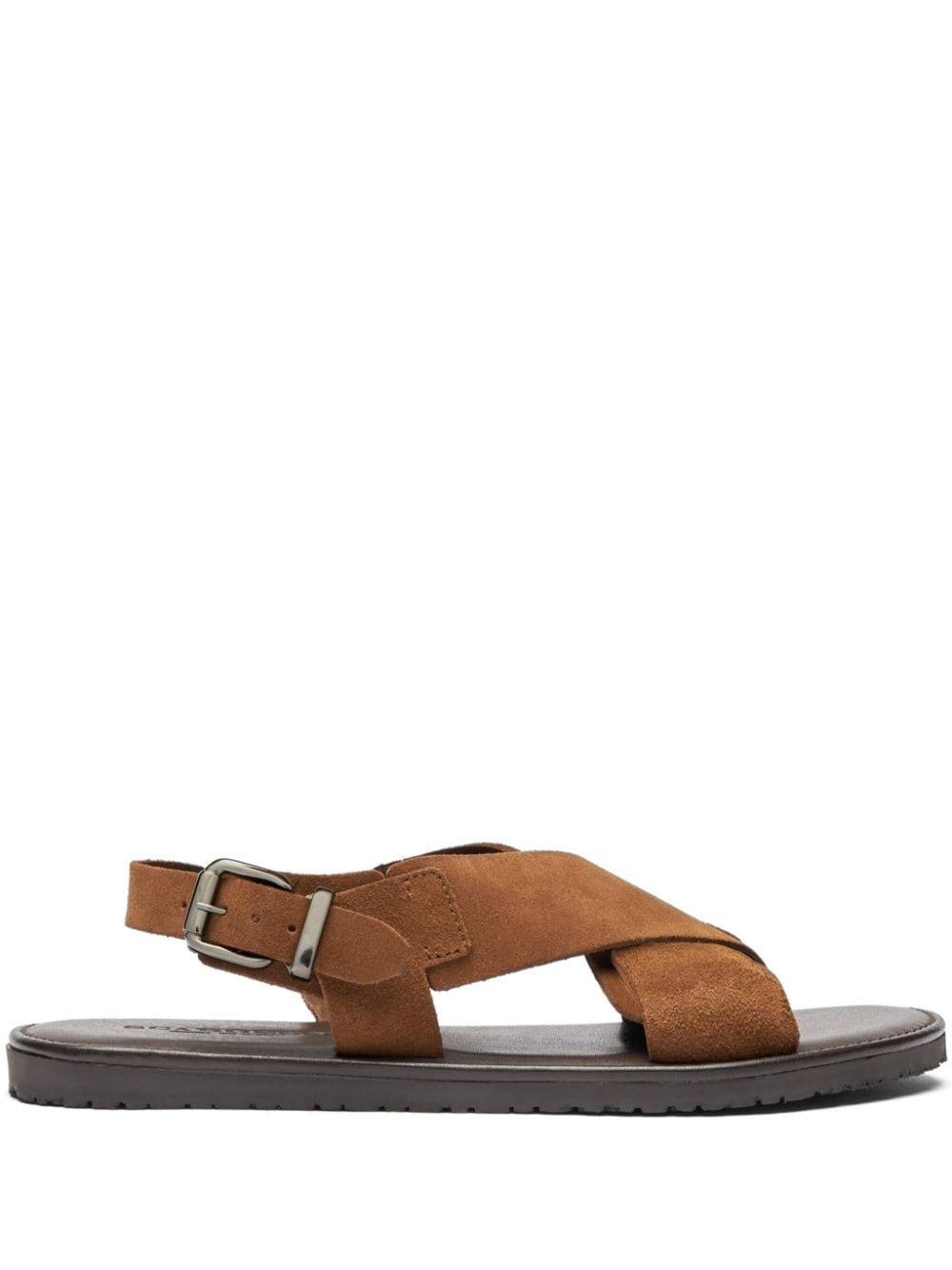 Scarosso Massimo suede sandals Brown