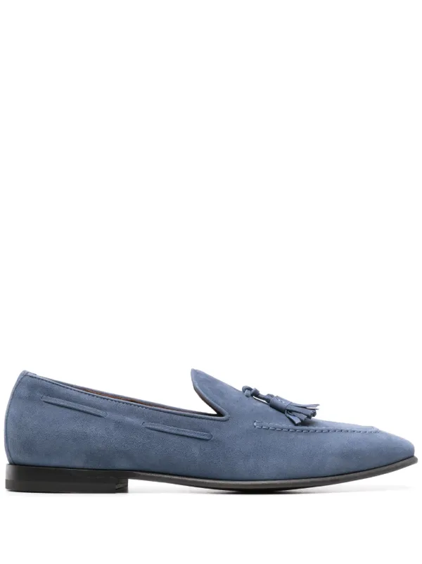 Scarosso Rodolfo Suede Loafers | Blue | FARFETCH display picture 1