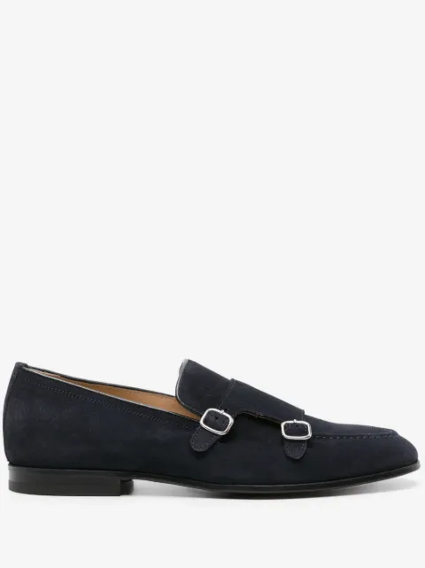 Scarosso Ernesto suede monk shoes