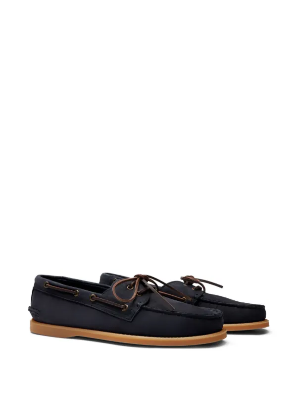 Ralph lauren leather boat shoes online