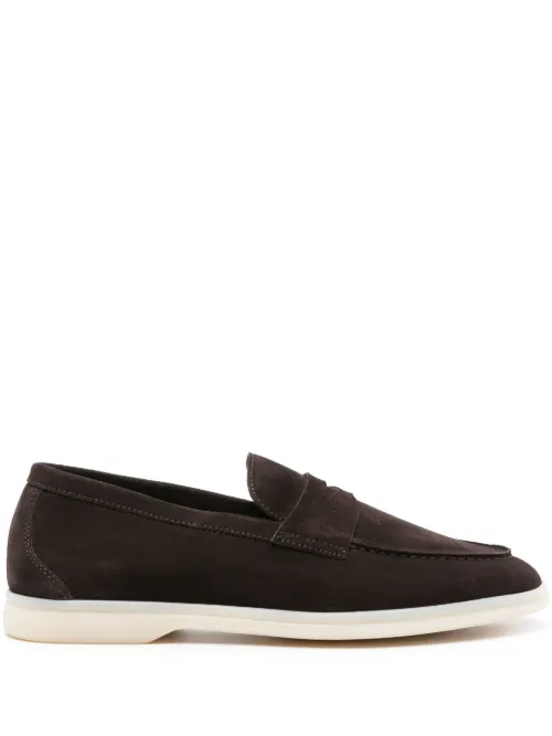 Mocassins en daim Luciana à taille penny - Scarosso - Modalova