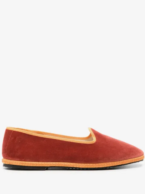 Scarosso William IV fluwelen loafers