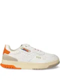 Blauer perforated leather sneakers - White