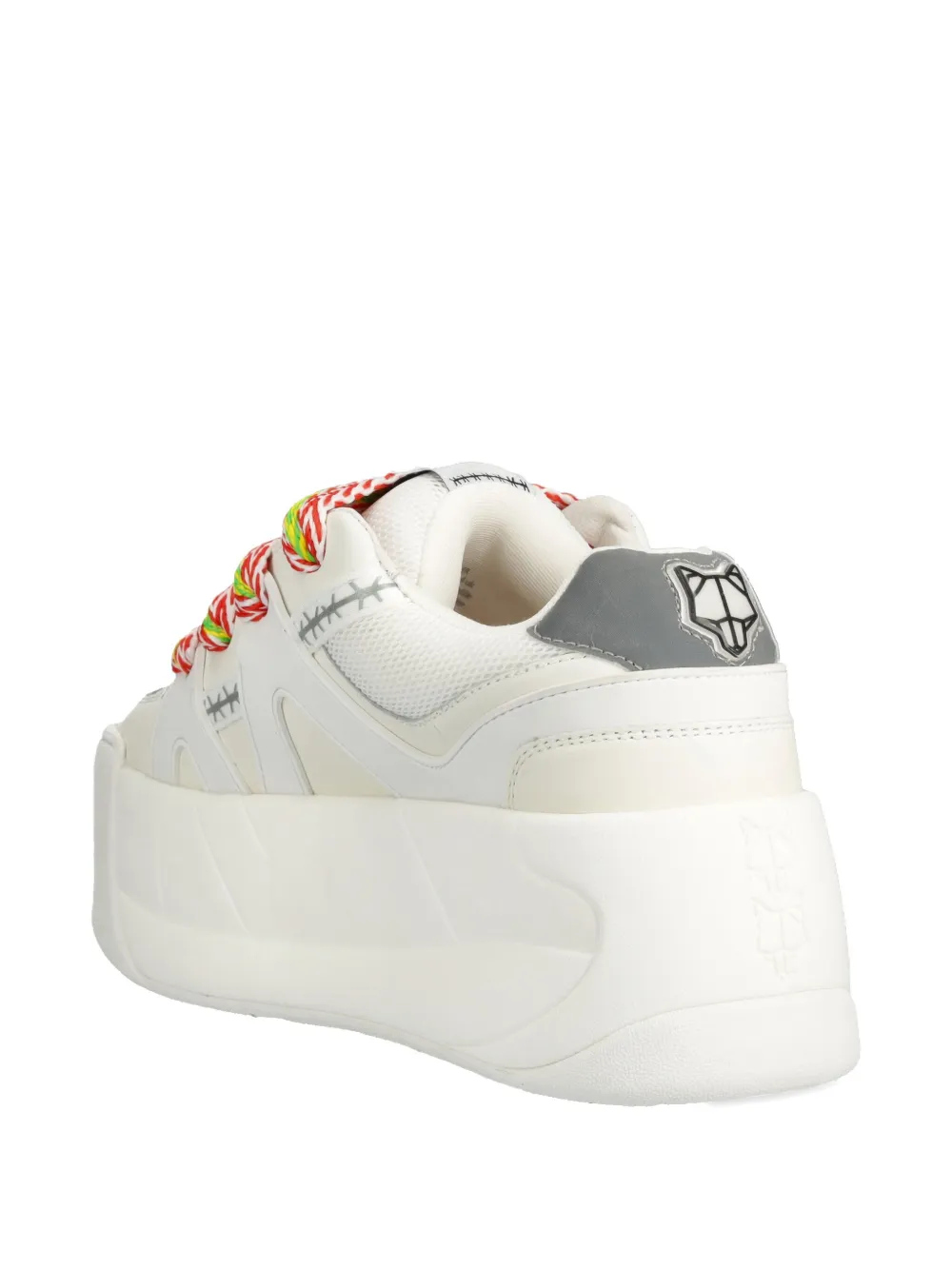 Naked Wolfe Sneakers Mit Plateausohle In Weiss