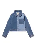 DL1961 KIDS dual-tone denim jackets - Blue