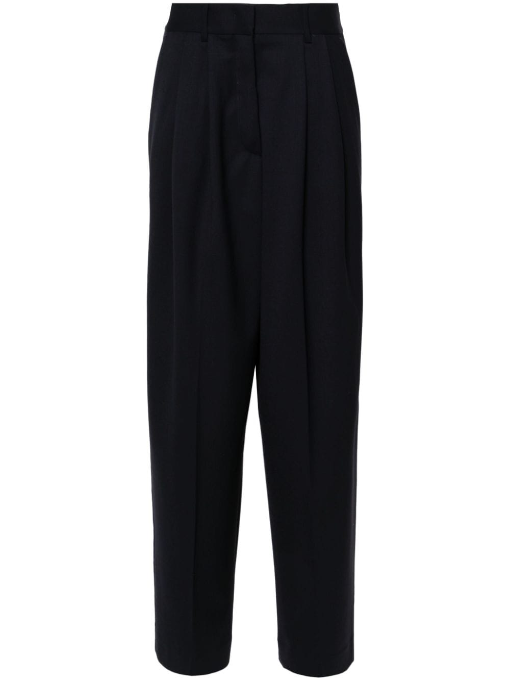 Shop P.a.r.o.s.h Liliuxy Trousers In Blue