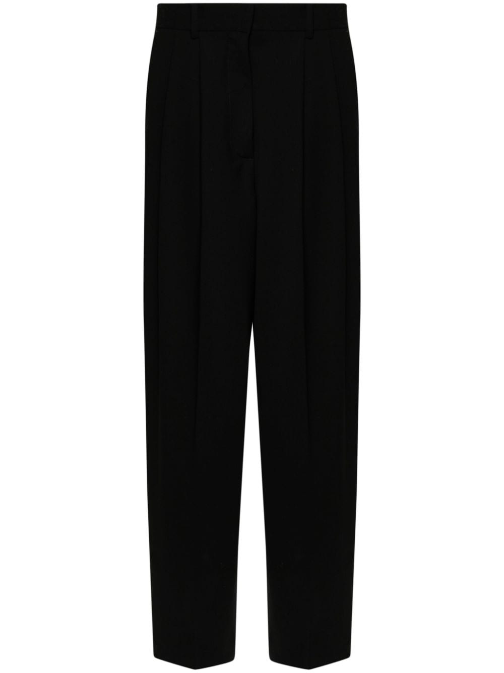 Shop P.a.r.o.s.h Liliuxy Trousers In Black