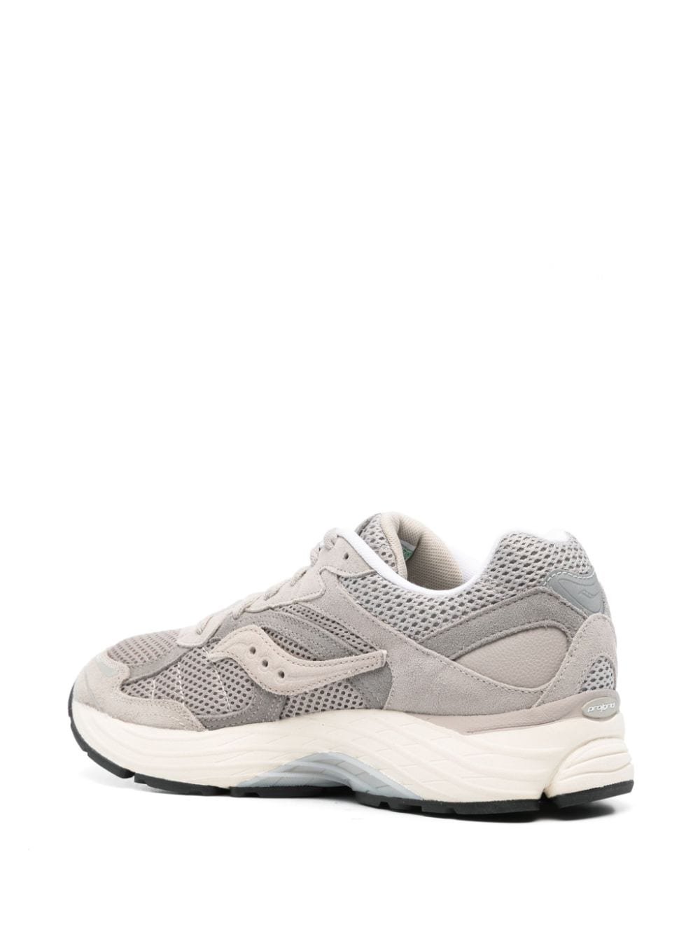 Shop Saucony Progrid Omni 9 Mesh Sneakers In Grey