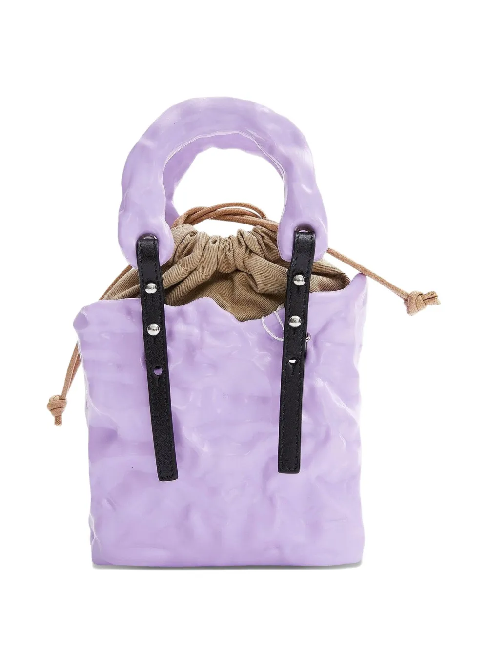 Ottolinger Signature Ceramic Shoulder Bag In Purple
