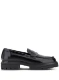 Hogan slip-on leather loafers - Black