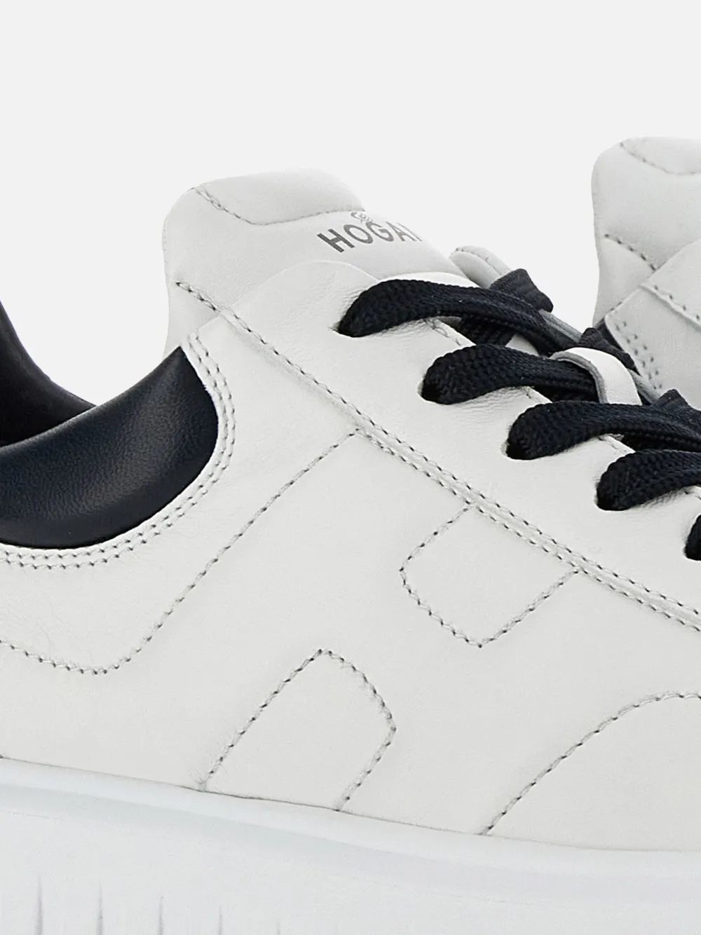 スニーカー HOGAN H-STRIPES HOGAN SNEAKERS Sneakers Hogan H-Stripes WHITE, BLACK for Man