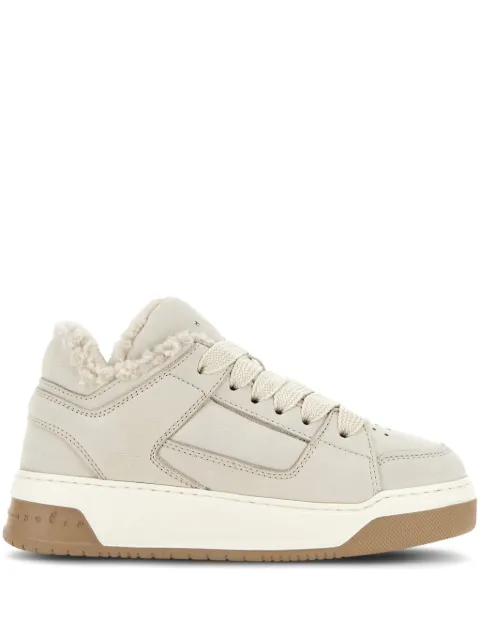Hogan baskets H667 à peau lainée artificielle