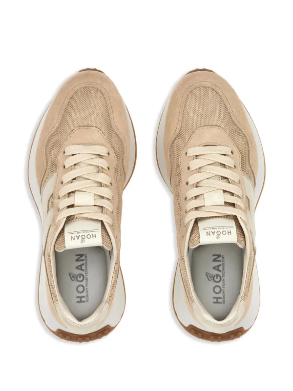 Hogan Baskets H641 à Empiècements Tons Neutres FARFETCH FR