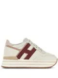 Hogan H483 Midi Platform lace-up sneakers - White