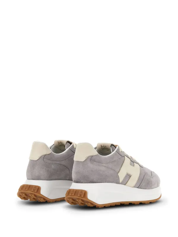 【送料&関税込】Hogan H641 Lace-up Sneakers Sneakers Hogan H641 WHITE, BROWN for Woman